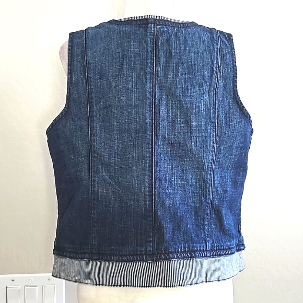 Chico's Denim Vest - Picture 4 of 7